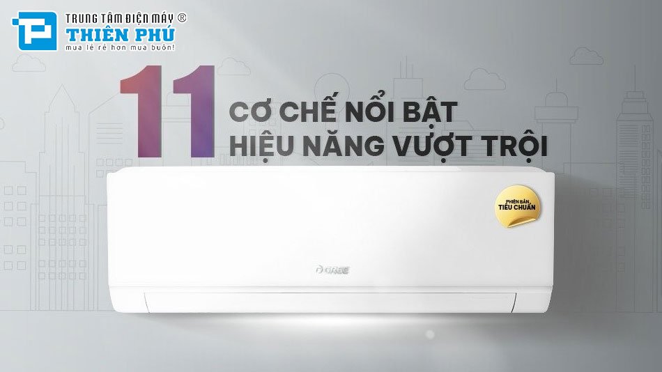 Điều hòa Gree 2 chiều COSMO12HN: 5 lý do bạn nên sở hữu ngay