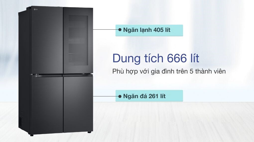 Những điều mà ít ai biết về chiếc tủ lạnh LG LFB66BLMI hiện đại