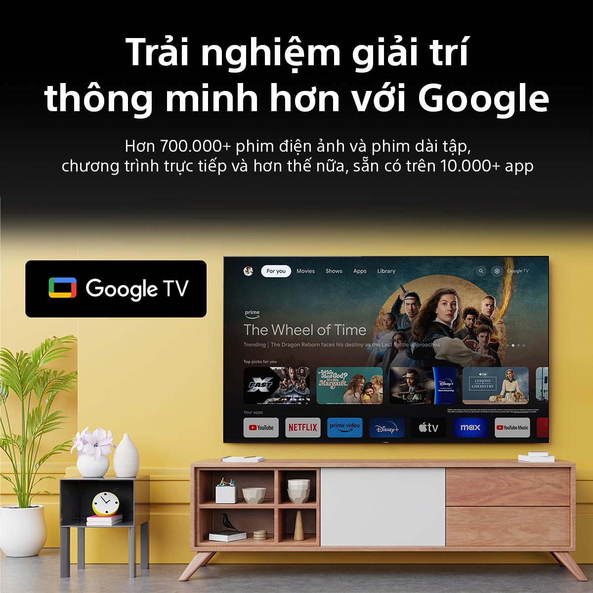 Top 5 mẫu tivi Sony chất lượng và hiện đại, chất lượng tốt đáng mua nhất hiện nay