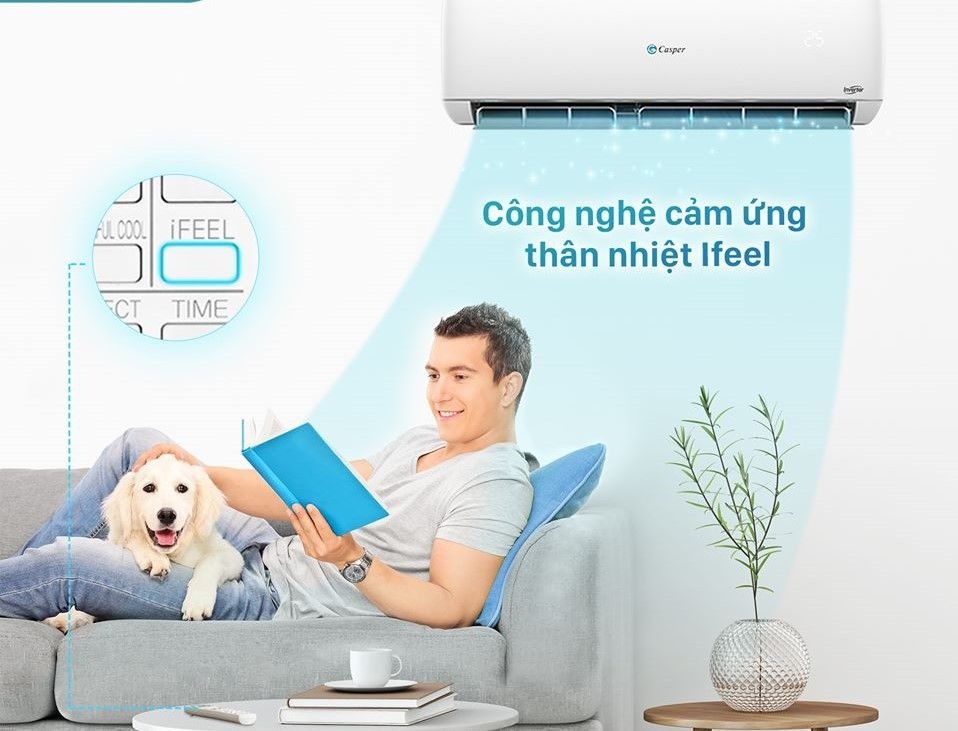 Tìm hiểu về chế độ iFeel trên điều hòa Casper mang lại tác dụng gì?