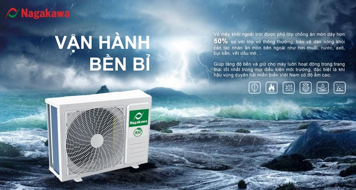 4 Ưu điểm đặc biệt của điều hòa Nagakawa Inverter 12000Btu 2 chiều NIS-A12R2H11