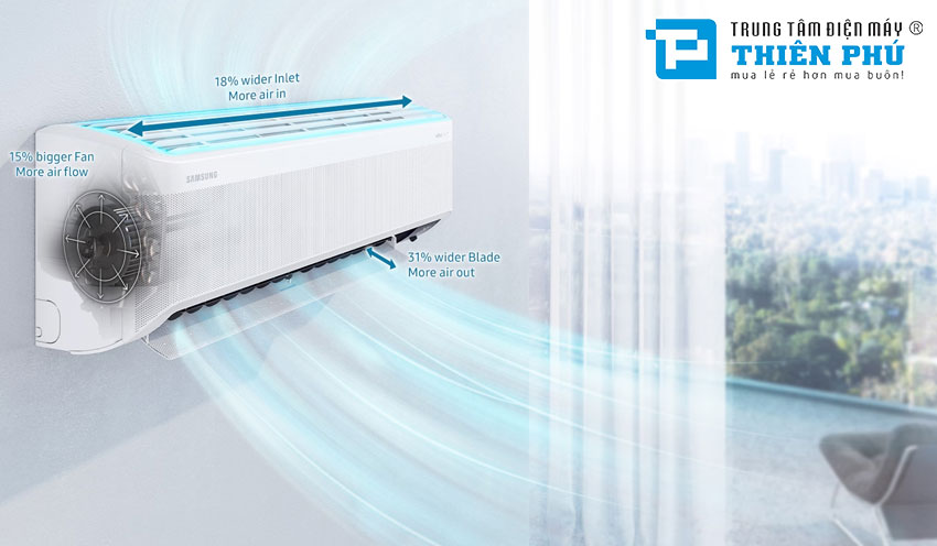 Tìm hiểu về các công nghệ làm lạnh có trên điều hòa Samsung Wifi 12000Btu 1 Chiều Inverter AR13CYFAAWK