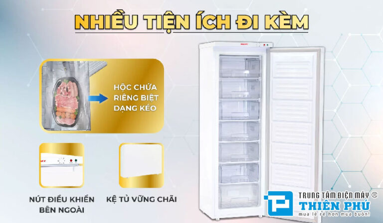 Tủ đông Sanaky VH-230VD 213 lít - Tủ đông dành cho gia đình