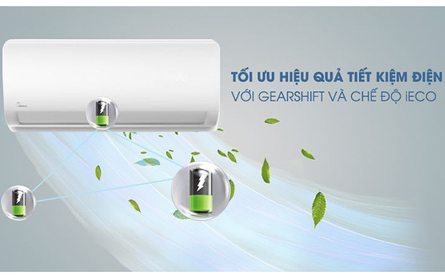 Điều hòa Midea inverter MSAGII-10CRDN8 - Điều hòa tiết kiệm năng lượng, mát lạnh tức thì