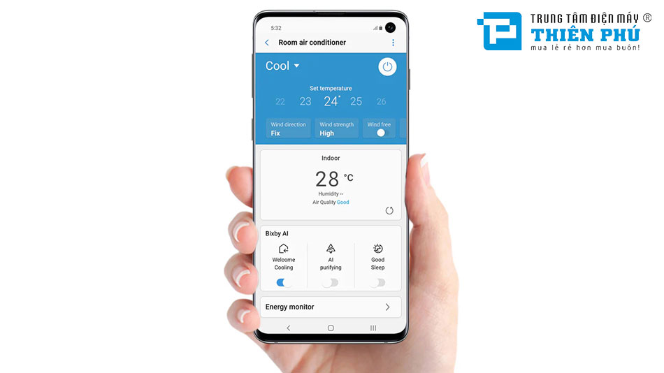 5 Tính năng Nổi Bật của Điều Hòa Samsung 9000Btu 1 Chiều Inverter AR10BYAAAWKNSV