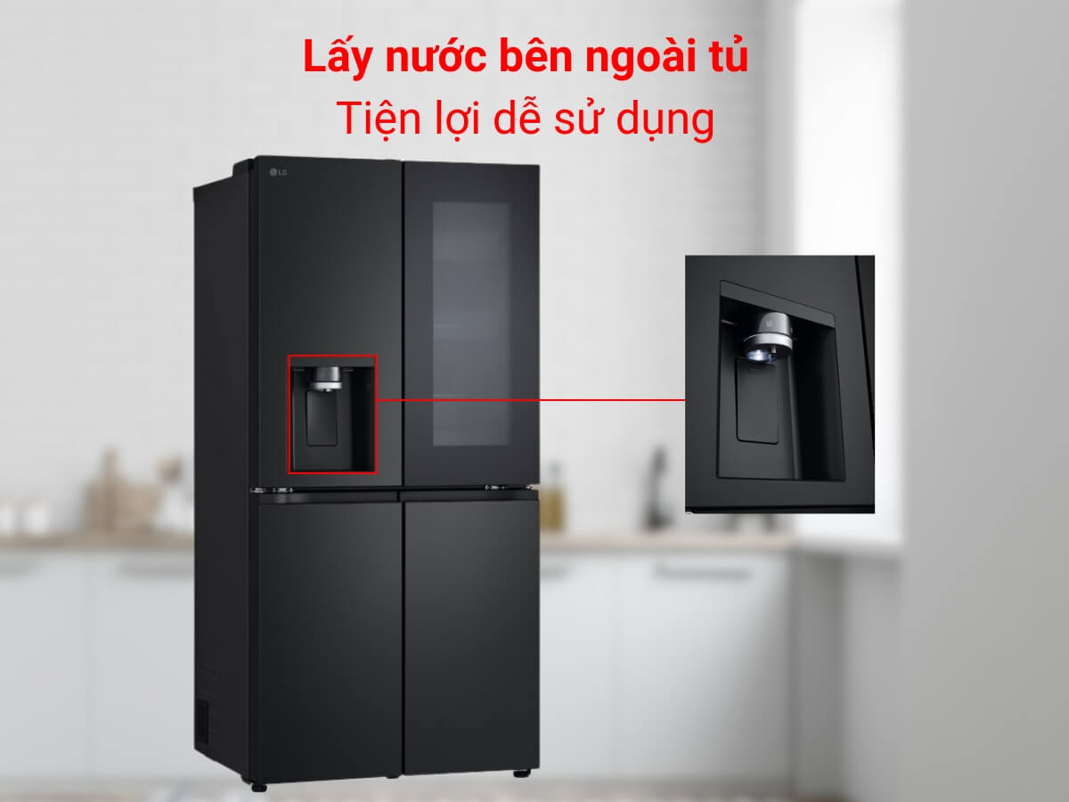 Những trải nghiệm tuyệt vời cùng tủ lạnh LG LFI50BLMAI