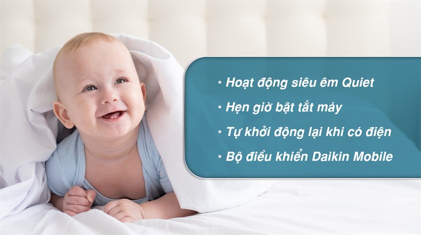 Điều hòa Daikin FTKF50XVMV mang lại tiện nghi với nhiều công nghệ nổi bật