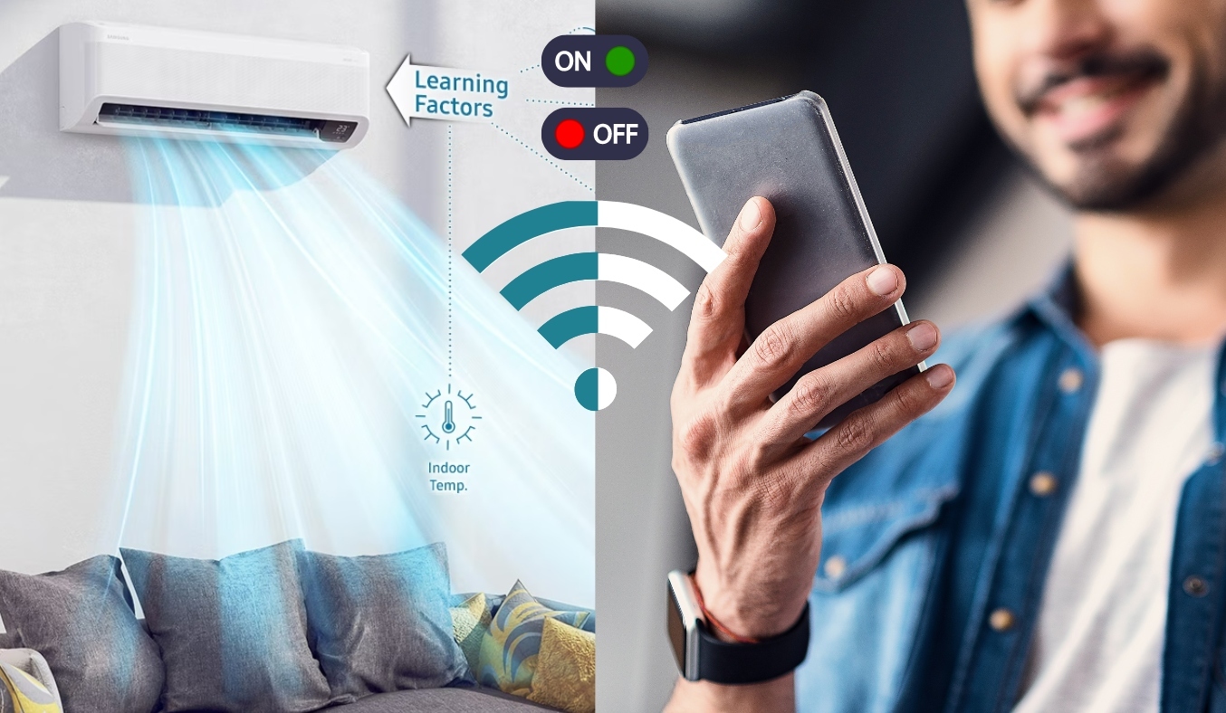 Chọn mua điều hòa kết nối Wifi – Mua ngay điều hòa Samsung Inverter AR13CYFAAWK