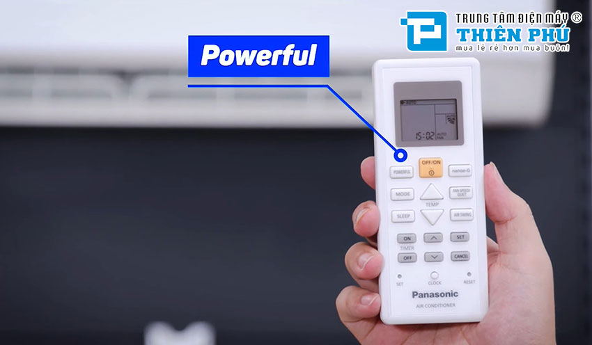 Lợi ích sử dụng chế độ Powerfull trên điều hòa Panaonic CU/CS-RU9AKH-8