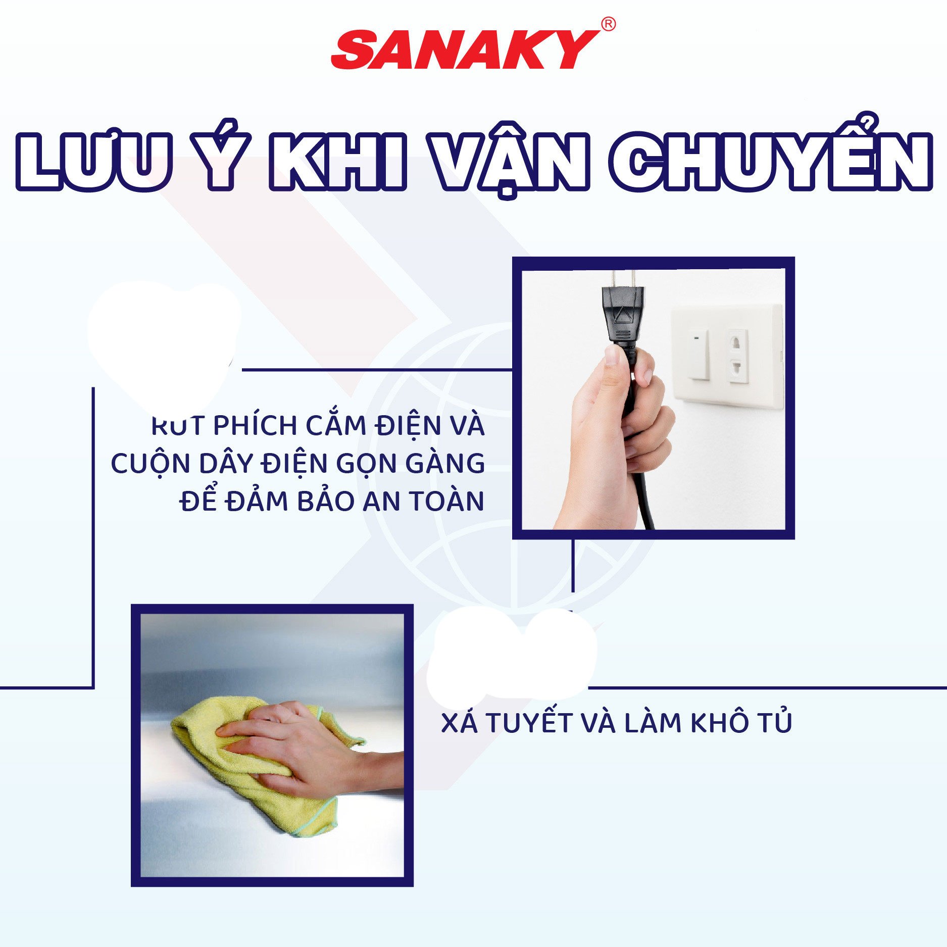 Hướng dẫn người dùng cách vệ sinh tủ đông Sanaky đơn giản hiệu quả nhất