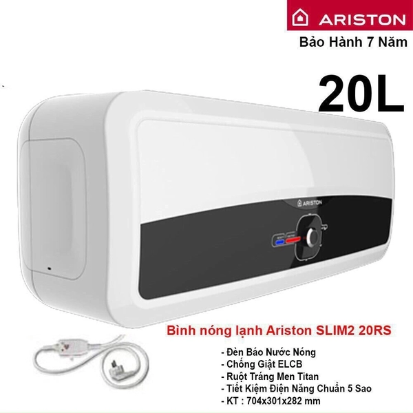 Đánh giá bình nóng lạnh Ariston SLim2 20RS có tốt không?