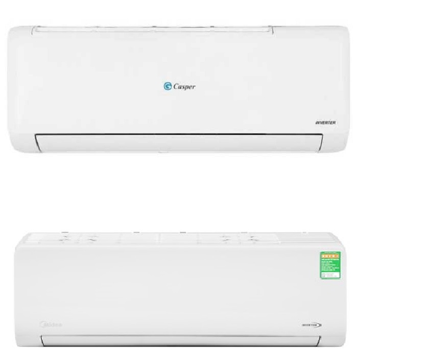Nên mua điều hòa Casper TC-09IS36 hay Midea MSAGII-10CRDN8 với cùng giá 4.990.000đ?