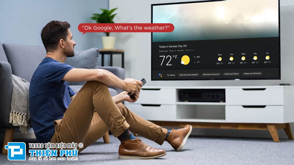 Google Tivi TCL 65 Inch 4K 65P735