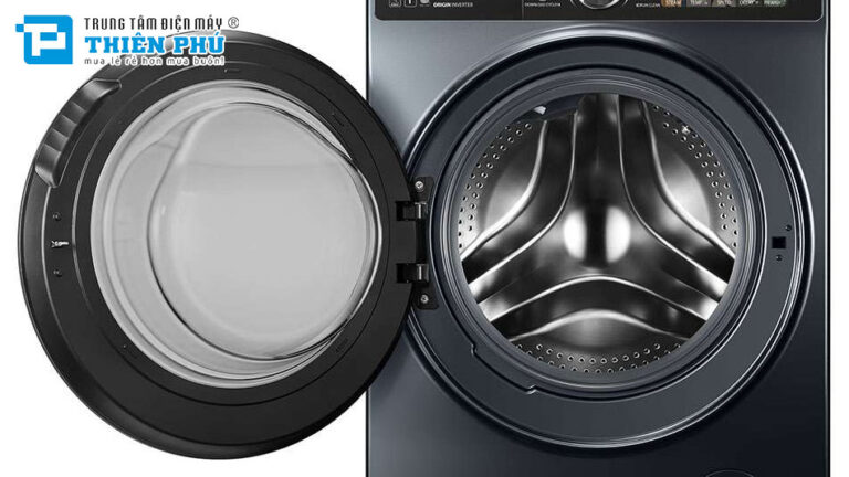 Máy giặt Toshiba inverter 10.5 kg TW-T25BZU115MWV(MG) giặt sạch vượt trội, tiết kiệm điện nước tối ưu