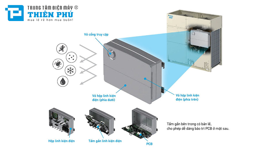 Điều hòa trung tâm Daikin 2 chiều RXYQ10BYM - Hoạt động ổn định