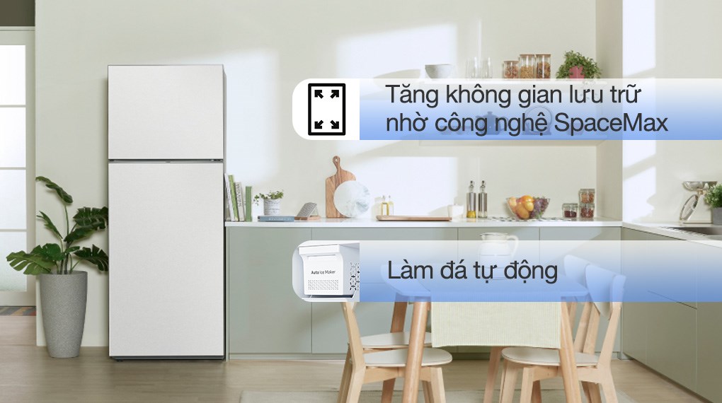Tủ lạnh Samsung RT38CB668412/SV: Thiết kế hiện đại, tính năng tiện ích