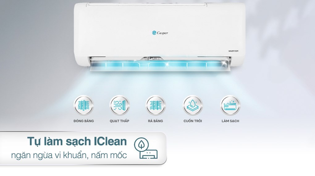Điều hòa Casper QC-12IS36: Giải pháp làm mát tối ưu cho mọi không gian