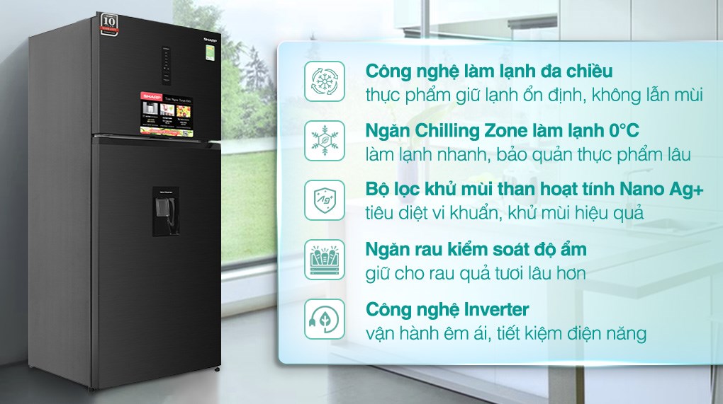 3 chiếc tủ lạnh inverter phù hợp với gia đình dưới 5 người