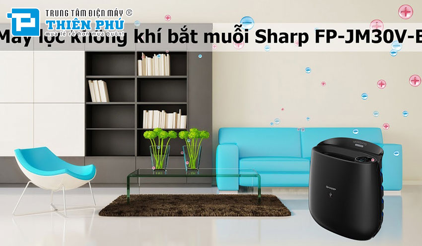 Tinh hoa công nghệ Nhật: Đánh giá máy lọc không khí Sharp FP-JM30V-B