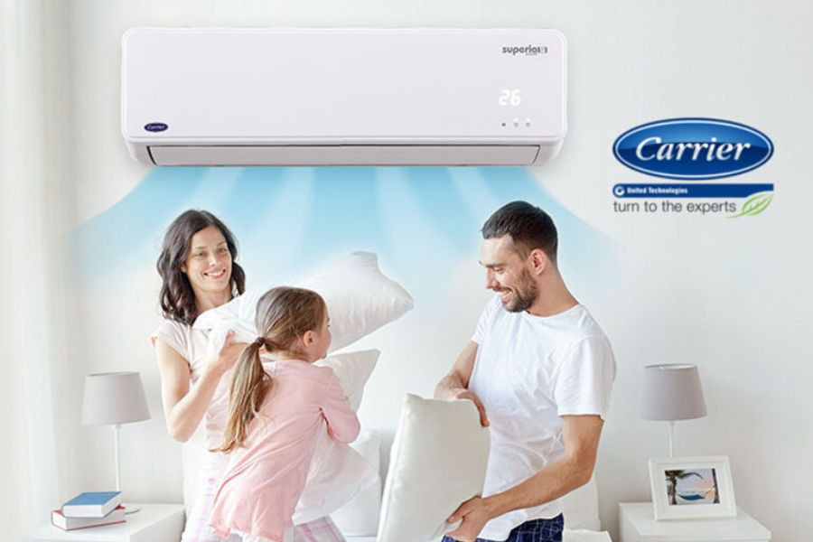 Review điều hòa Carrier 13000BTU 1 Chiều Inverter 42GCVUE013-703V/38GCVUE013-703V dưới 11 triệu có đáng mua