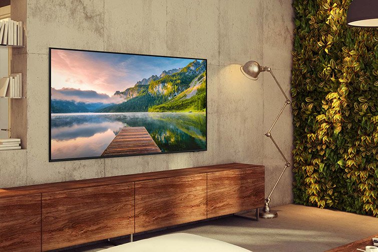 Smart Tivi Samsung 50 inch UA50AU8000KXXV: Kích thước mỏng, hình ảnh đẹp- Giá bán: 8.950.000₫