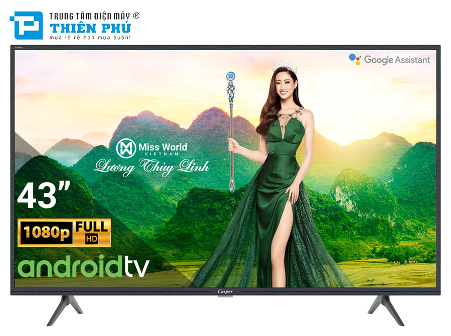 Chinh phục mọi giác quan người xem với Smart Tivi Casper 43 Inch Full HD 43FGA610