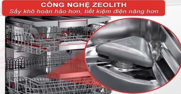 Đánh giá chi tiết đặc điểm nổi bật ở sản phẩm máy rửa bát Bosch SMV8YCX03E 14 bộ series 8