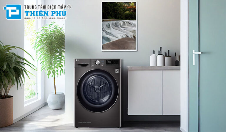 5 lợi ích tuyệt vời mà máy sấy quần áo LG 9kg DVHP09B đem lại 
