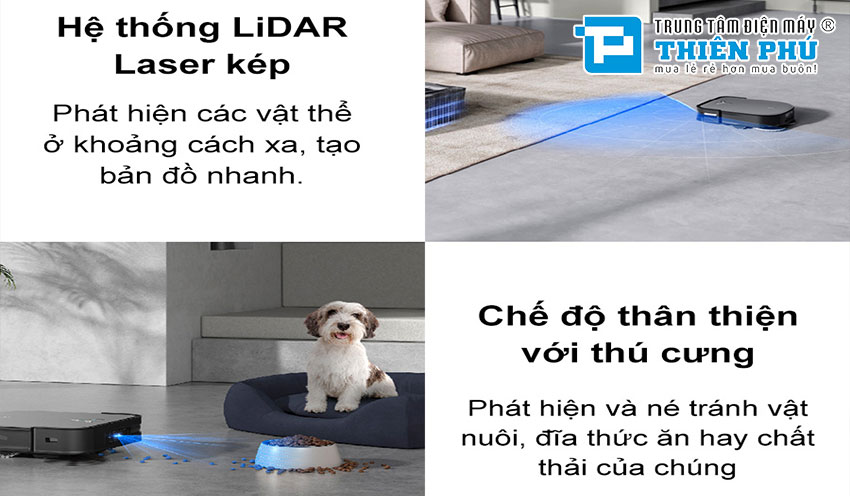Robot Hút Bụi Ecovacs Deebot X2 Compo