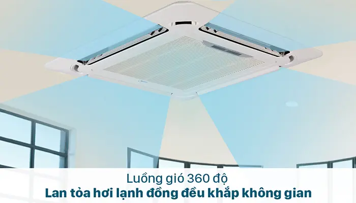 Khám phá TOP 3 điều hòa âm trần giá rẻ Casper phù hợp mọi không gian