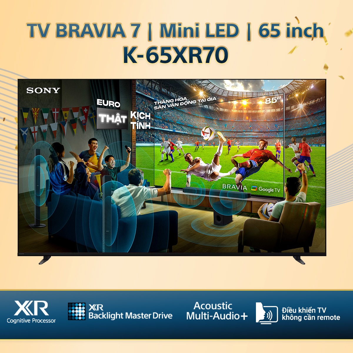 Nên mua tivi Sony 65 inch nào tốt? - Top 3 sản phẩm bán chạy nhất