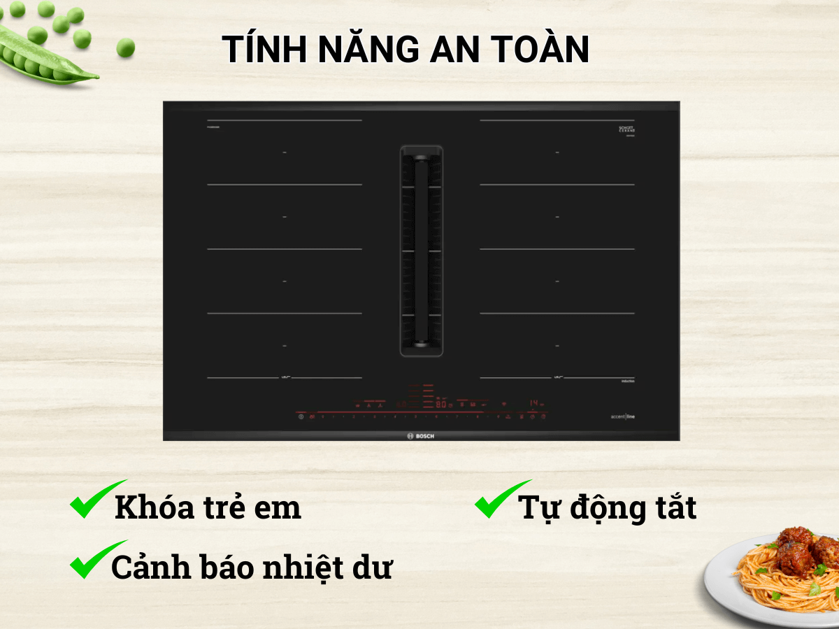 Bếp từ Bosch kết hợp hút mùi PXX895D66E series 8 có phải là sự lựa chọn phù hợp cho không gian bếp nhà bạn?