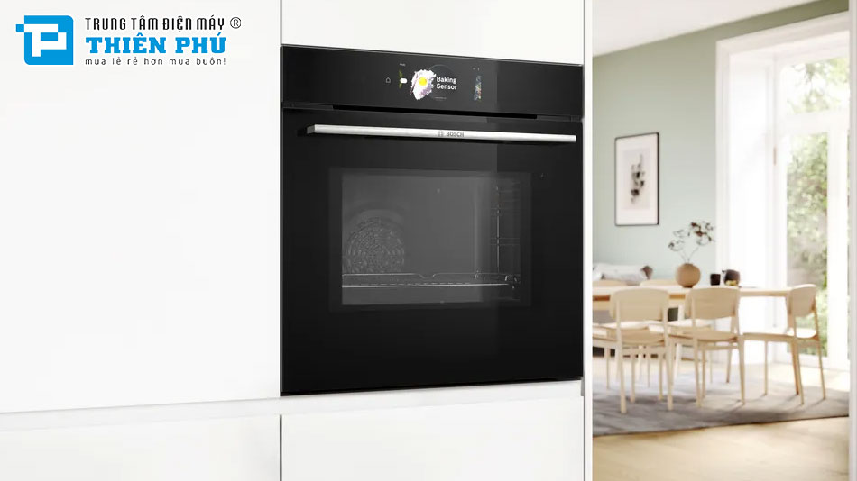 Lò Nướng Kèm Vi Sóng Bosch 67 Lít HMG778NB1 Series 8