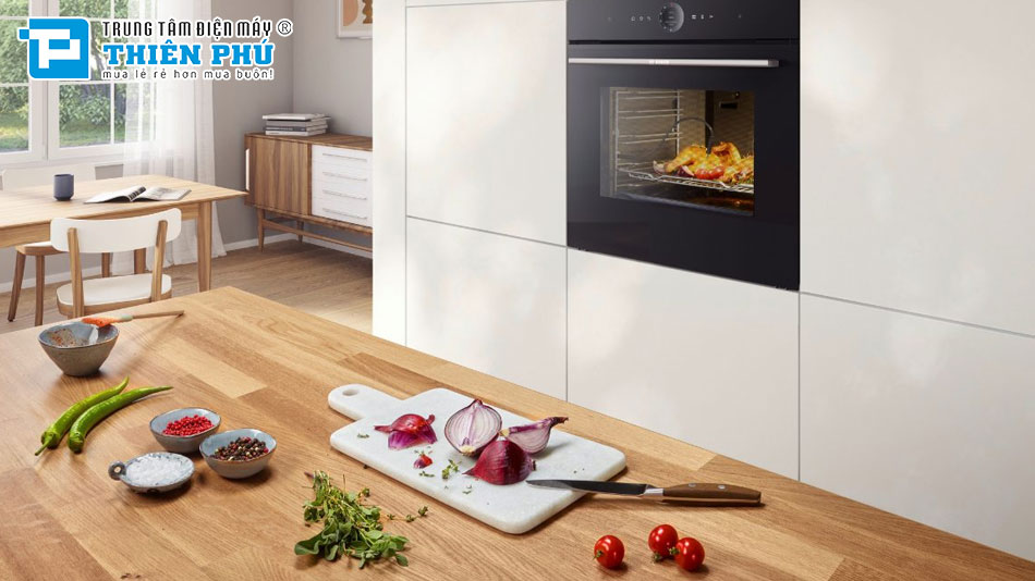 Lò Nướng Bosch 71 Lít HRG7784B1 Series 8