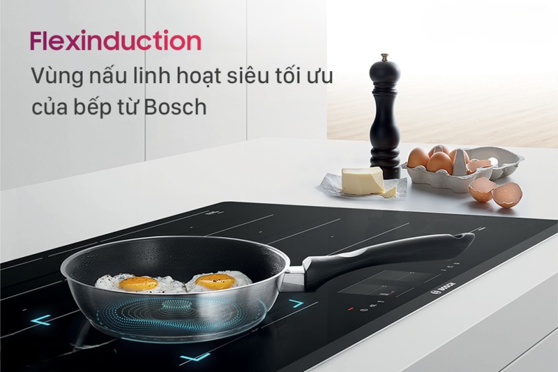 10 đặc điểm khiến bếp từ Bosch PXX975KW1E 5 vùng nấu series 8 là sản phẩm khó thể bỏ qua