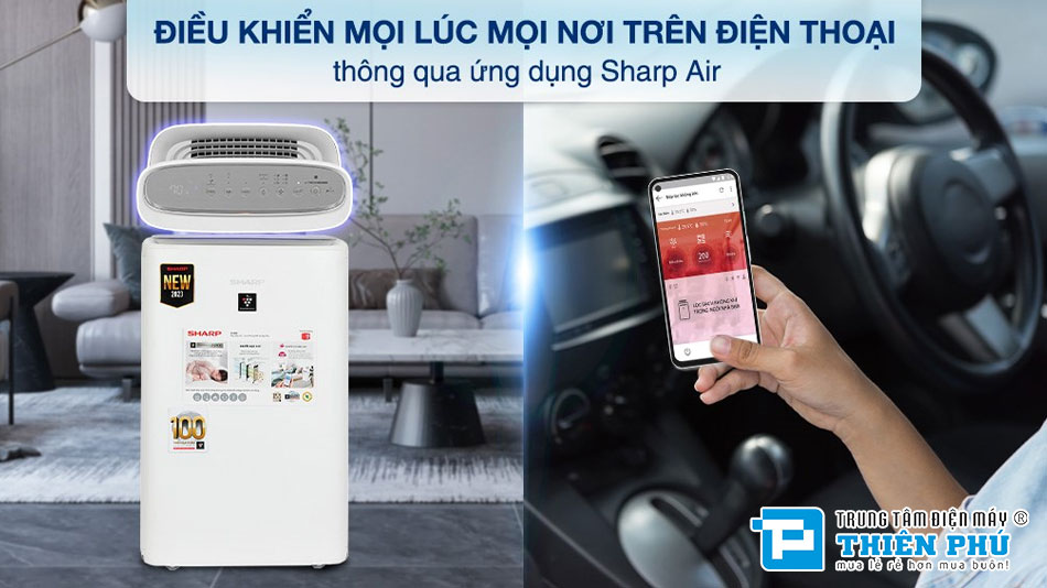 Cải thiện không khí với máy lọc không khí Sharp KI-N50V-W – Người bạn đồng hành của gia đình