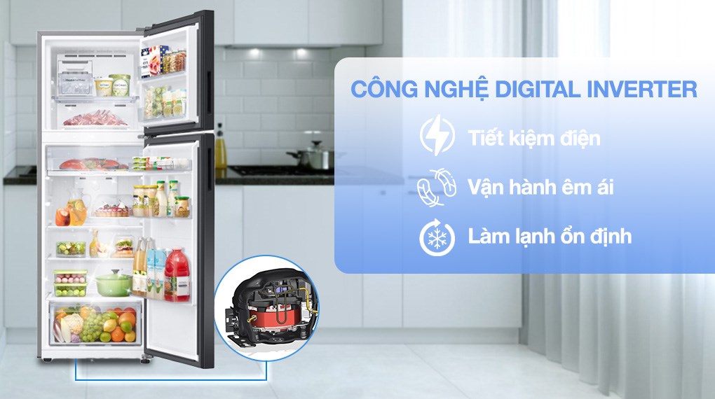 Đánh giá tủ lạnh Samsung RT35CG5424B1/SV: Thiết bị bảo quản giá rẻ