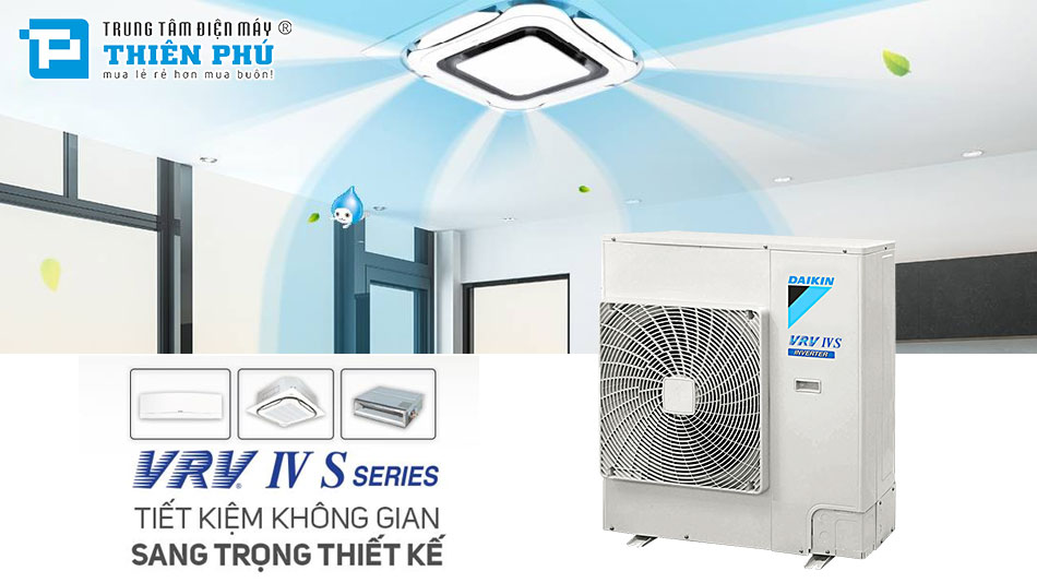 Điều Hòa Trung Tâm Daikin VRV IV 2 Chiều 4HP S-RXYMQ4AVE