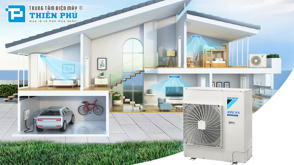 Điều Hòa Trung Tâm Daikin VRV IV 2 Chiều 4HP S-RXYMQ4AVE