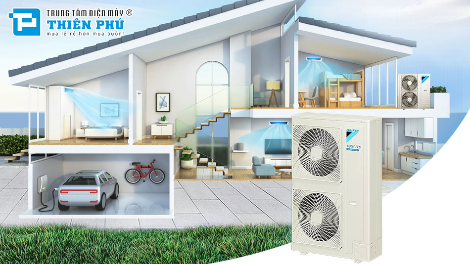 Điều hòa trung tâm Daikin 2 chiều 8HP S-RXYMQ8AY1