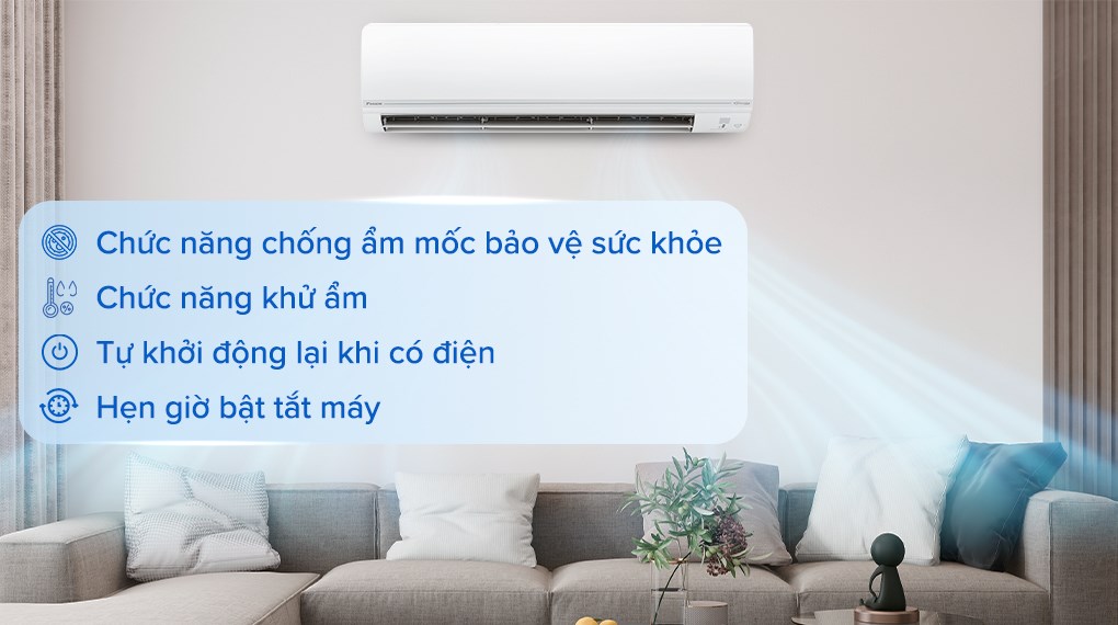 Top 3 điều hòa daikin 2 chiều rẻ nhất thị trường dịp cuối năm 2024