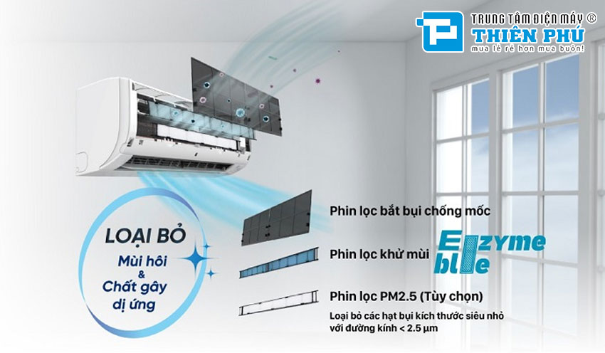 Đánh giá chi tiết điều hòa Daikin 12000btu Inverter FTKB35YVMV