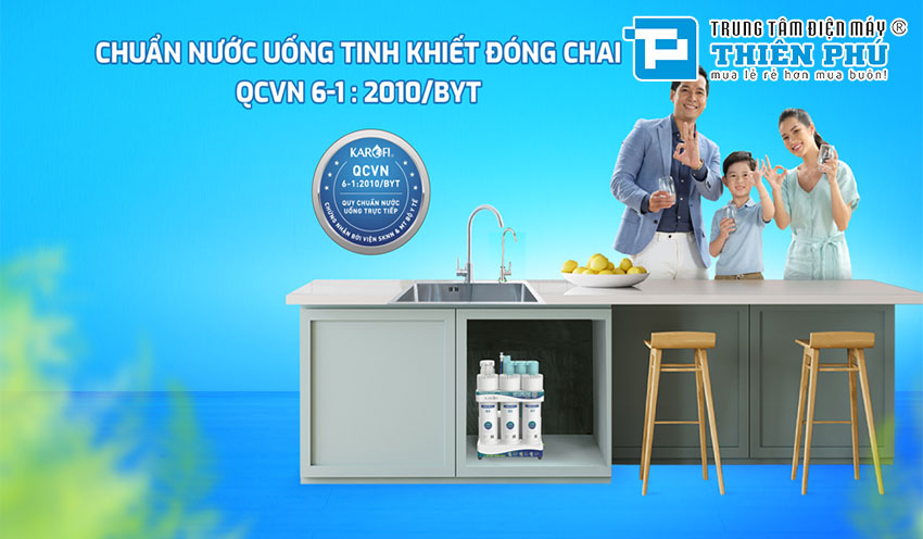 Máy Lọc Nước Karofi KAQ-U95 Pro 10 Lõi