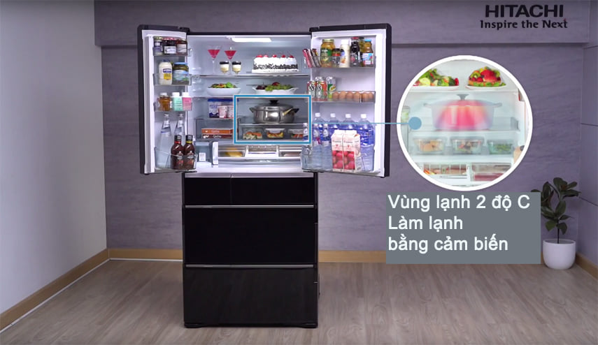 5 tính năng nổi bật khiến tủ lạnh Hitachi R-HW620RV(XK) luôn được ưa chuộng