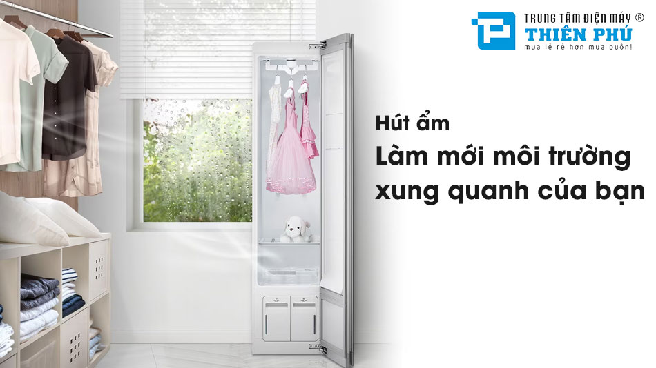 Tủ Chăm Sóc Quần Áo Thông Minh LG S3CW