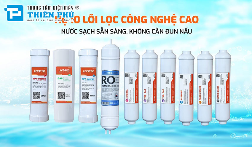 Máy Lọc Nước Karofi Livotec 606 - 10 Lõi