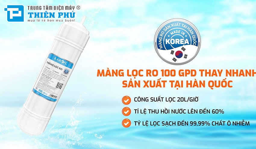 Máy Lọc Nước Karofi Livotec 606 - 10 Lõi