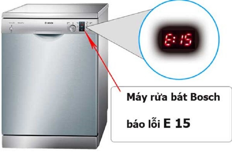 Mẹo xử lý một số mã lỗi thường gặp khi sử dụng máy rửa bát Bosch