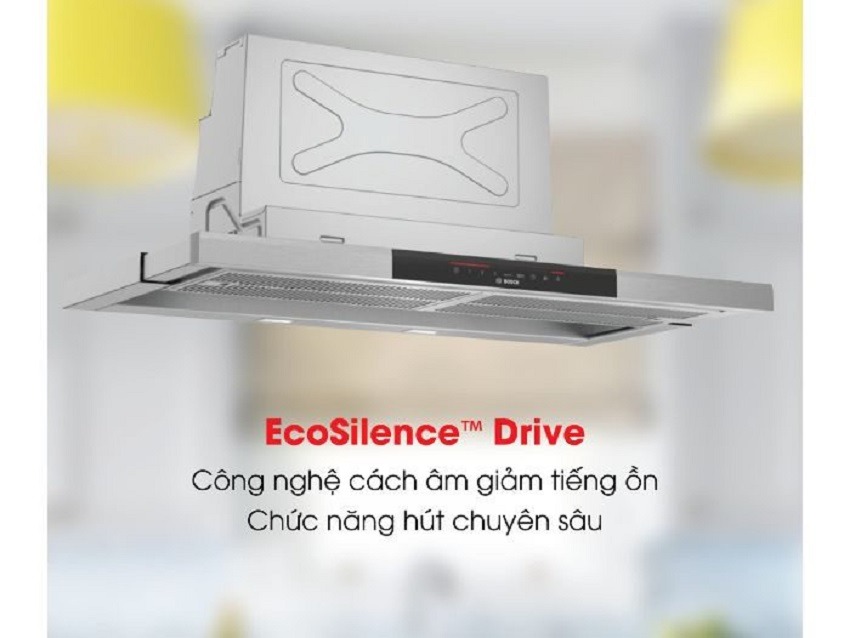 Công nghệ EcoSilence Drive trên máy hút mùi Bosch