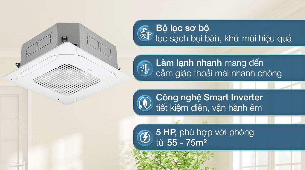 Top 3 điều hòa âm trần 48000btu hấp dẫn người dùng nhất trên thị trường hiện nay